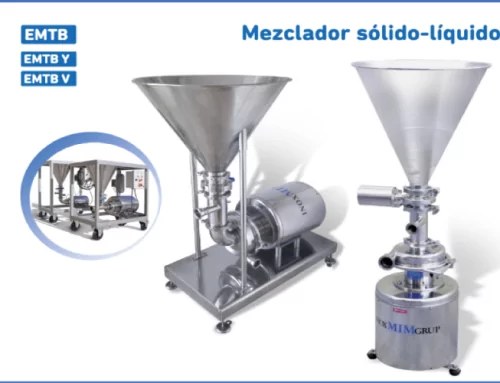 Mezcladores industriales para líquidos y sólidos EMTB de InoxMIM